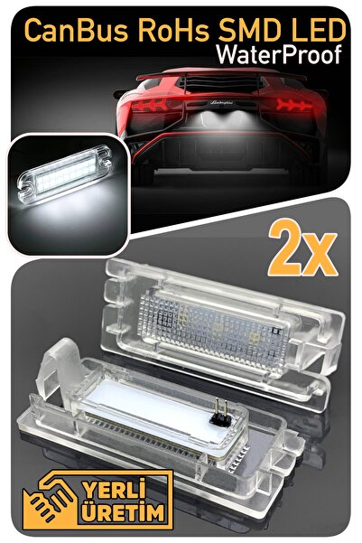 Led Edition RENAULT Clio 3 4 Canbus Led Plaka Aydınlatma Ledi Lambası
