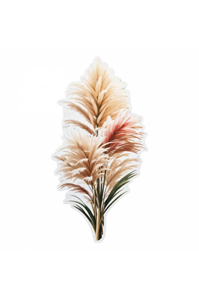 INOVATIX Σετ 8 τεμαχίων, Αυτοκόλλητο Pampas Grass, INOVATIX®. 6 εκ.