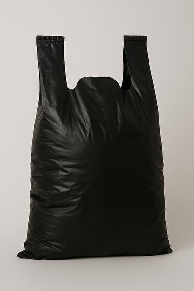 Özkan Ambalaj Temizlik 1 Kilogram 40x70 Cm Siyah Ekstra Kalın Kulplu Battal Boy Çöp Poşeti