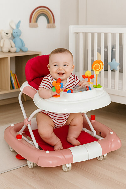 Bebeck Royal Sallanabilen Eğitici Oyuncak ve Müzikli Lüx Yürüteç