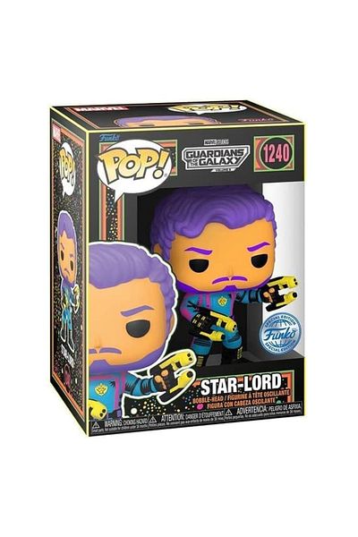 Funko POP Vinyl: GOTG3- Star-Lord (BLKLT)