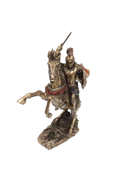 ITSOLD At Sırtında Büyük İskender Biblosu | Bronz Kaplama Tarihi Figürlü Heyk...