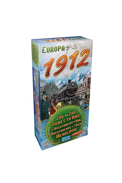 Ticket to ride Board game Ticket to Ride Europe 1912, English language