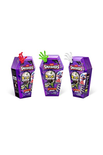 Smashers - Set with over 15 figurines and accessories, Horror House Medium