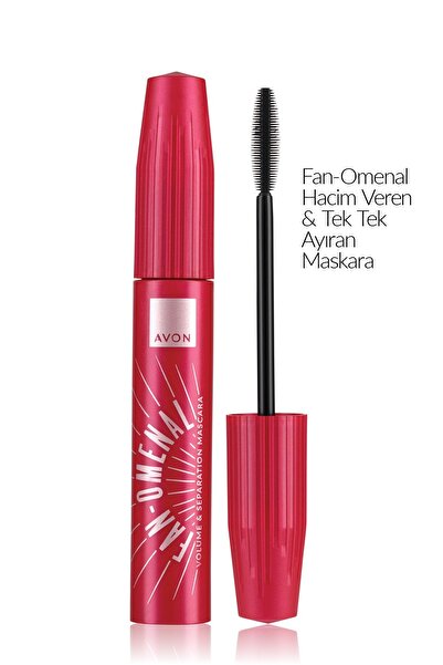 AVON Fanomenal Hacim Veren & Tek Tek Ayıran Maskara - Blackest Black