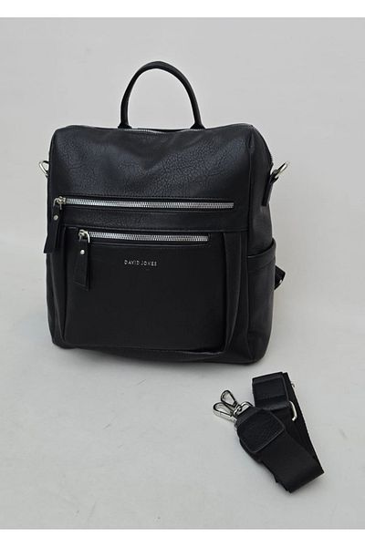 David Jones Women's Backpack Black