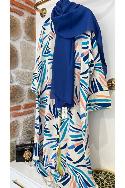 SEE MORE فستان قميص كتان صيفي