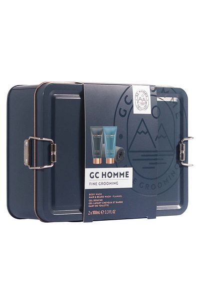 The Luxury Bathing Company On the Go Gift Set, GC Homme Fine Grooming, The Luxury Bathing Company, 3 items
