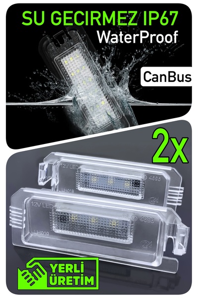 Led Edition Hyundai Elantra Azera Canbus Led Plaka Aydınlatma Ledi Lambası