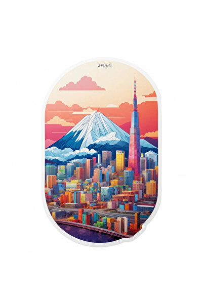 INOVATIX Set of 8, Seoul City Sticker, INOVATIX®. 6 cm