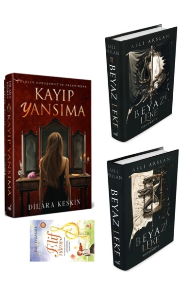 İndigo Kitap Beyaz Leke 1, Beyaz Leke 2, Kayıp Yansıma Aslı Arslan ve Dilara ...