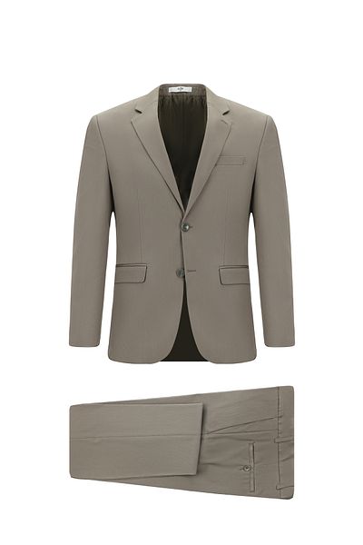 Kiğılı Slim Fit Slim Fit Cotton Lyocell Classic Suit