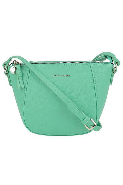 David Jones Women's Shoulder Bag Light Green