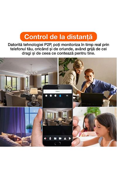 Spionescu Hidden button camera, V4A, WIFI, 1080P, motion detection, cyclic recording, remote access, 600 mAh