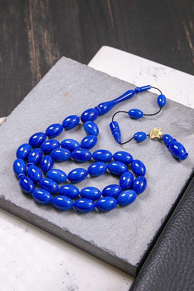 TESBİHKENTİ Velvety Soft Special Signature Series Crimping Amber Prayer Beads