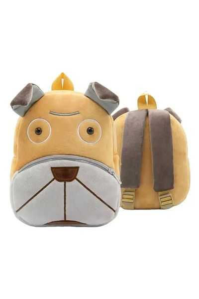 WePro Store Preschool backpack dog plush model, 26x24x10 cm
