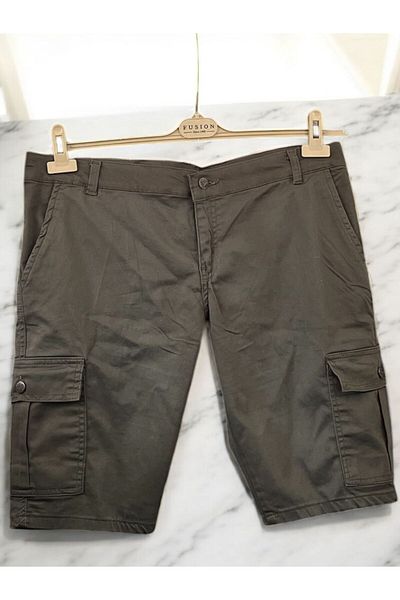 Butik Men's Lycra Linen Shorts