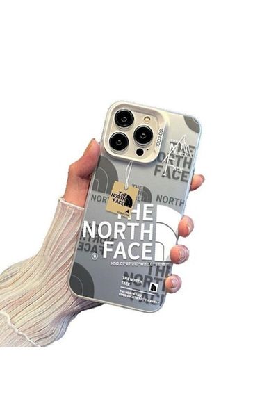 THE NORTH FACE The North Face Case, compatible with iPhone 16 Pro, Silver
