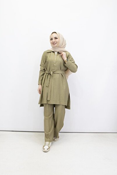 feray kaya 0292 Tunic Pants Set