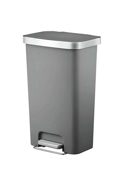 EKO Eco Plastic 45L Waste Bin Grey EK62661