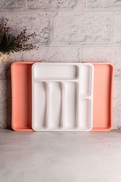Snippy Spony - Double Sided Extendable, Adjustable Practical Drawer Cutlery Organizer, Ladle