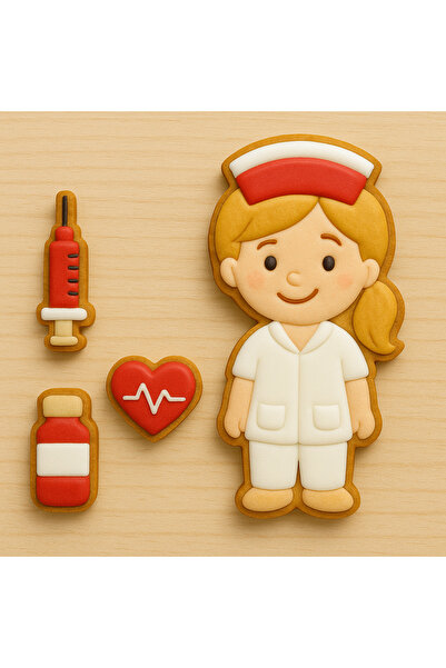 CESTOPİENO 5-Piece Nurse Dough Sculpting Set/Cookies, Ceramic, Polymer Clay, ...