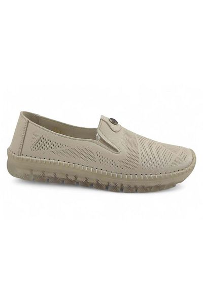 Beety 8007-4 Daily Orthopedic Women's Shoes-Ecru