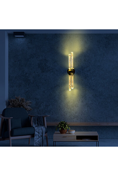 BACKHOME Bh Bubblelight Dubble Şık Ve Zarif Modern Led Duvar Aplik Gümüş Rgb Elektrikli Kumandalı