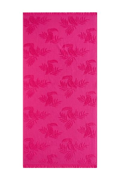 la lune home Beach Towel Patterned