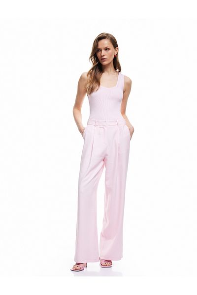 Koton New Season Koton X Sibil Çetinkaya - U Neck Sleeveless Knitwear Undershirt