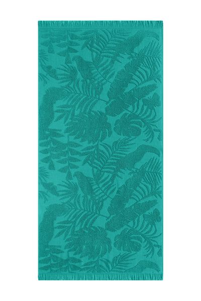 la lune home Beach Towel Patterned