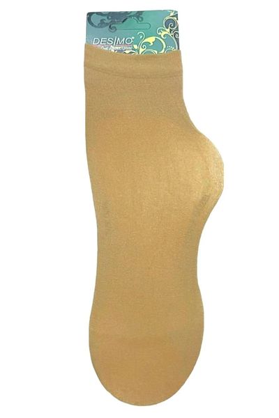 Desimo 5 Pairs 40 Denier Women's Plain Socket Foam Socks