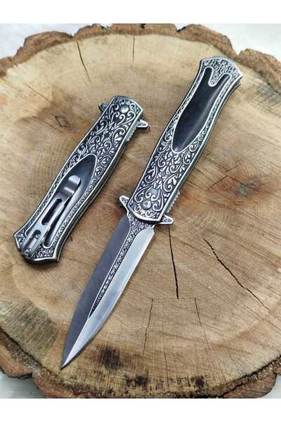 Burak İşlemeli cep çakısı