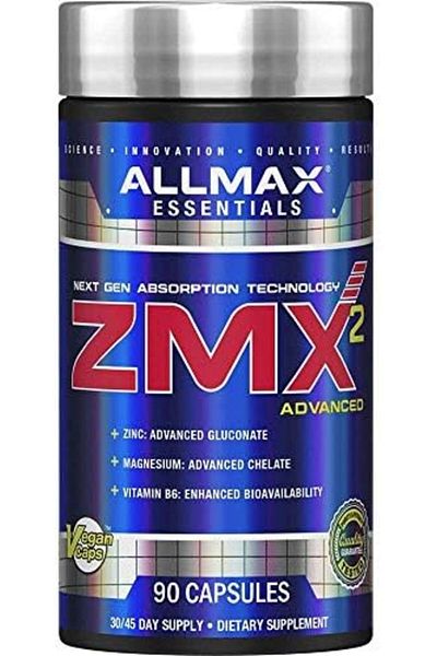 ALLMAX Nutrition ZMX2 High-Absorption Magnesium Chelate, 90 Capsules