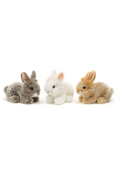 JPT Plush Angora Bunny - 18 cm - ecological filling
