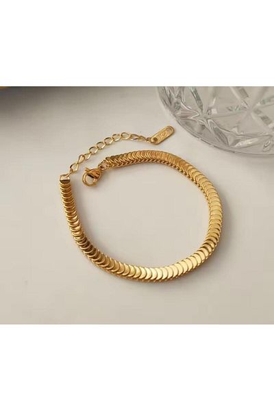 SONES Sequin Chain Steel Bracelet Sns043