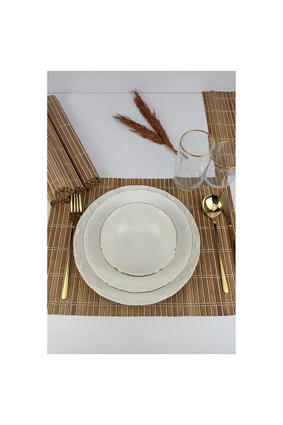 Gritille 3-Piece Bamboo American Serving Plate Pot Mat Stylish Presentation