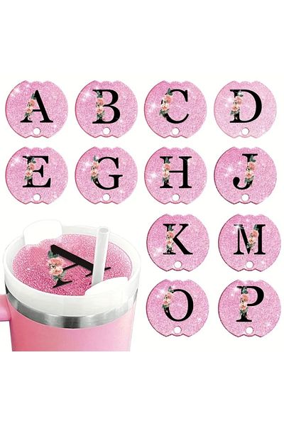 Alisa shop Glitter Letter Plate