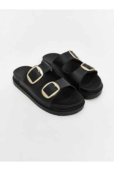 LC Waikiki LCW STEPS Leather Look Women's Slippers