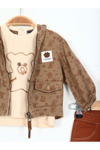 xo kids moda Boy's Bottom Top Set 3-12 Months 6178