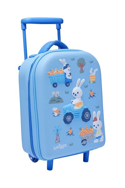 SMIGGLE Wheeled Rabbit Detailed Nursery and Primary School Size Bag