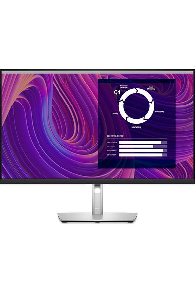 Dell Monitor LED IPS Dell 27inch, WQHD, DisplayPort, Vesa, Negru