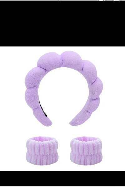 EMKSHOP Ελαστικό μαλακό και άνετο λουράκι καρπού που απορροφά το νερό για περιποίηση προσώπου, μακιγιάζ σπα, περιποίηση δέρματος