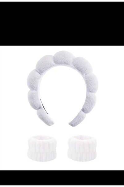 EMKSHOP Ελαστικό μαλακό και άνετο λουράκι καρπού που απορροφά το νερό για περιποίηση προσώπου, μακιγιάζ σπα, περιποίηση δέρματος