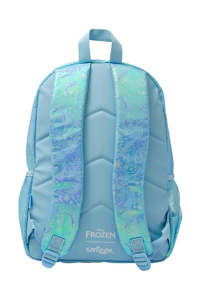SMIGGLE Frozen Faux Leather Embroidered Classic Backpack 17.8 L