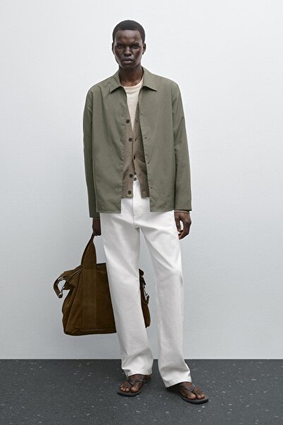 Massimo Dutti Regular fit teknik ceket