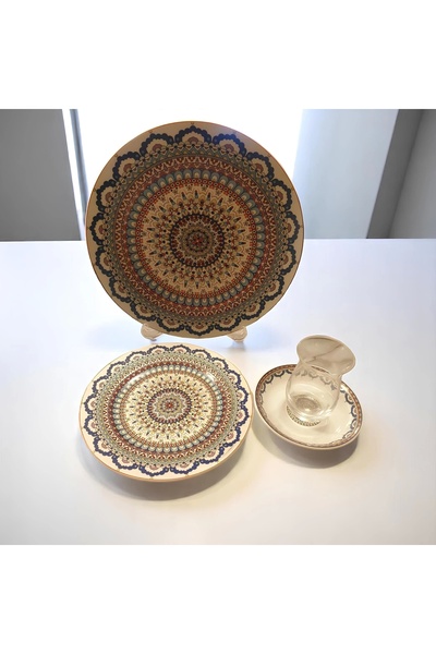 Zuccara Maison Canlı Desenleriyle Sofranıza Enerji Katın: 7 Parça Servis ve P...