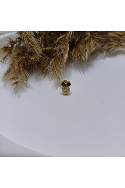 Canım kendim Owl Model Colorful Stone Tragus (One Piece)