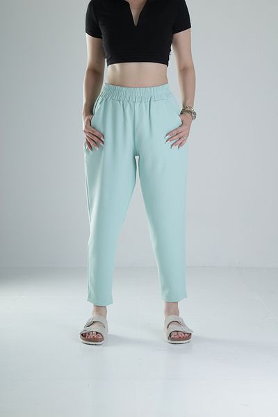 COCOPELLI Double Face Likital Water Green Trousers