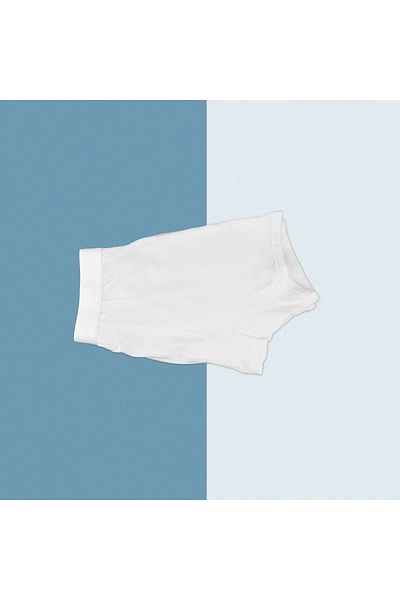 Barraq 6 pieces of white comfort plus underwear